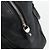 Borsa a mano in pelle nera e argento Gancini di Salvatore Ferragamo Auth am10666 Nero - vista 10