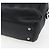 Borsa a mano in pelle nera e argento Gancini di Salvatore Ferragamo Auth am10666 Nero - vista 15