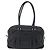 Borsa a mano in pelle nera e argento Gancini di Salvatore Ferragamo Auth am10666 Nero - vista 2