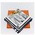 Hermès Foulard HERMES Carre 90 ""DOUBLE FACE WOW"" in seta multicolore Auth am10818SAM - vista 25
