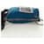 Borsa a Spalla PRADA Nylon Blu Oro Auth 171065V D'oro - vista 4