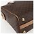 Céline Borsa a mano in tela Macadam CELINE in pelle PVC marrone oro Auth 173522 D'oro - vista 14