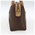 Céline Borsa a mano in tela Macadam CELINE in pelle PVC marrone oro Auth 173522 D'oro - vista 3