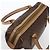 Céline Borsa a mano in tela Macadam CELINE in pelle PVC marrone oro Auth 173522 D'oro - vista 6