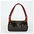 BALLY Borsa a Spalla in PVC Lucido 2 Pezzi Bordeaux Blu Auth 169519 Bordò - vista 10