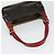 BALLY Borsa a Spalla in PVC Lucido 2 Pezzi Bordeaux Blu Auth 169519 Bordò - vista 15