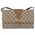 Gucci Borsa a Spalla GG Supreme PVC Beige Oro 904 02 050 Auth BA10453 D'oro - vista 2