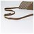 Gucci Borsa a Spalla GG Supreme PVC Beige Oro 904 02 050 Auth BA10453 D'oro - vista 7