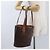 Céline Borsa tote in tela Macadam CELINE in pelle PVC marrone oro Auth 172185 D'oro - vista 26