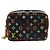 LOUIS VUITTON Pochette Wapity Monogram Multicolore Nera M58034 Auth 168949V Nero - vista 13