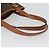 Céline Borsa tote in tela Macadam CELINE in pelle PVC marrone oro Auth bs33451 D'oro - vista 8