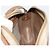 Christian Dior Borsa a spalla in tela a nido d'ape PVC beige oro Auth ka2612 D'oro - vista 20