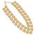 Collana Christian Dior metallo dorato Auth 165838SAV - vista 2