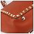 Valentino Borsa Tote in pelle 2 in 1 Arancione Oro Auth BA10422 D'oro - vista 15