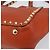 Valentino Borsa Tote in pelle 2 in 1 Arancione Oro Auth BA10422 D'oro - vista 16
