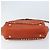 Valentino Borsa Tote in pelle 2 in 1 Arancione Oro Auth BA10422 D'oro - vista 5