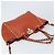 Valentino Borsa Tote in pelle 2 in 1 Arancione Oro Auth BA10422 D'oro - vista 6