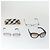 Lunettes de soleil BURBERRY en plastique 3 Set Noir Auth bs33376 - vue 17