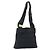 Borsa Tote Salvatore Ferragamo in tela nera e oro Auth 169405 Nero D'oro
