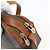 Céline Borsa a Spalla in Tela Macadam CELINE in Pelle PVC Marrone Oro Auth 173557 D'oro - vista 10