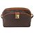 Céline Borsa a Spalla in Tela Macadam CELINE in Pelle PVC Marrone Oro Auth 173557 D'oro - vista 13