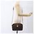 Céline Borsa a Spalla in Tela Macadam CELINE in Pelle PVC Marrone Oro Auth 173557 D'oro - vista 24