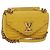 LOUIS VUITTON Borsa a Spalla New Wave Chain PM Pelle Gialla LV Auth 60852SAV Giallo