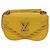 LOUIS VUITTON Borsa a Spalla New Wave Chain PM Pelle Gialla LV Auth 60852SAV Giallo - vista 13