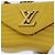 LOUIS VUITTON Borsa a Spalla New Wave Chain PM Pelle Gialla LV Auth 60852SAV Giallo - vista 22