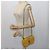 LOUIS VUITTON Borsa a Spalla New Wave Chain PM Pelle Gialla LV Auth 60852SAV Giallo - vista 30