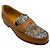 Hermès Hellbraune Leder Kennedy Slipper mit Leopardenmuster-Vamp
