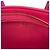 Bolsa de leque de couro rosa choque Schiaparelli - vista 7