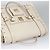 LOUIS VUITTON Borsa a Mano Suhari Extravagan in Pelle Bianca M91803 LV Auth 115974SM Bianco - vista 6