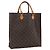 LOUIS VUITTON Borsa Sac Plat Monogram M51140 LV Auth fm5103 Monogramma
