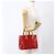 LOUIS VUITTON Borsa Reade PM Monogram Vernis Pomme D'amour M91990 LV Auth ki6412 Rosso - vista 21