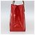 LOUIS VUITTON Borsa Reade PM Monogram Vernis Pomme D'amour M91990 LV Auth ki6412 Rosso - vista 4