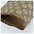 GUCCI GG Supreme Web Sherry Line Clutch Bag PVC Beige Oro 89 01 030 Auth 170838 D'oro - vista 11