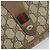 GUCCI GG Supreme Web Sherry Line Clutch Bag PVC Beige Oro 89 01 030 Auth 170838 D'oro - vista 12