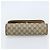 GUCCI GG Supreme Web Sherry Line Clutch Bag PVC Beige Oro 89 01 030 Auth 170838 D'oro - vista 7
