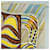 Hermès HERMES Sciarpa Carré 90 "LE CHAT CARRE" Sete Beige Auth 172015SAM - vista 4
