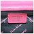Borsa a mano in pelle Gancini Salvatore Ferragamo 2 in 1 Rosa Argento Auth 171936V - vista 11