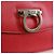 Borsa a mano in pelle Gancini Salvatore Ferragamo 2 in 1 Rosa Argento Auth 171936V - vista 20
