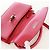 Borsa a mano in pelle Gancini Salvatore Ferragamo 2 in 1 Rosa Argento Auth 171936V - vista 21