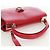 Borsa a mano in pelle Gancini Salvatore Ferragamo 2 in 1 Rosa Argento Auth 171936V - vista 6
