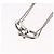 Autre Marque Collana Doppio Anello Hardware TIFFANY&Co. Argento Ag925 Auth 133241SAM - vista 10