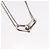Autre Marque Collana Doppio Anello Hardware TIFFANY&Co. Argento Ag925 Auth 133241SAM - vista 3