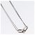 Autre Marque Collana Doppio Anello Hardware TIFFANY&Co. Argento Ag925 Auth 133241SAM - vista 4