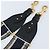 Cinghia a Spalla in Tela Christian Dior 36,6"" Blu Navy Auth ep13581 - vista 5