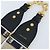Cinghia a Spalla in Tela Christian Dior 36,6"" Blu Navy Auth ep13581 - vista 7