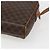 Céline Borsa a Spalla in Tela Macadam CELINE in Pelle PVC Marrone Oro Auth ka2453 D'oro - vista 17
